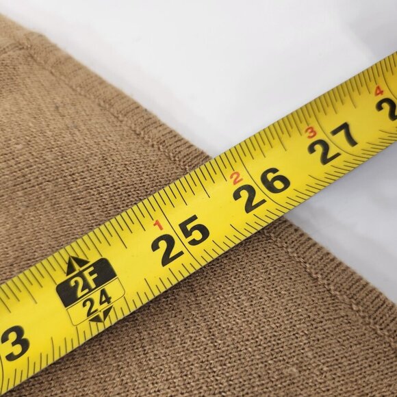 Big Buddha Camel Knit Poncho Cape Size M/L - Picture 9 of 9